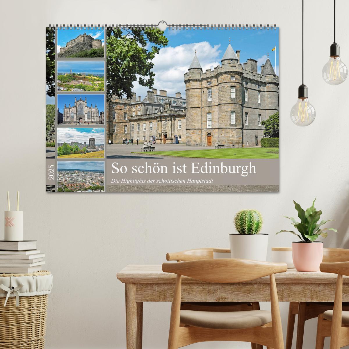 Bild: 9783383954245 | So schön ist Edinburgh (Wandkalender 2025 DIN A2 quer), CALVENDO...