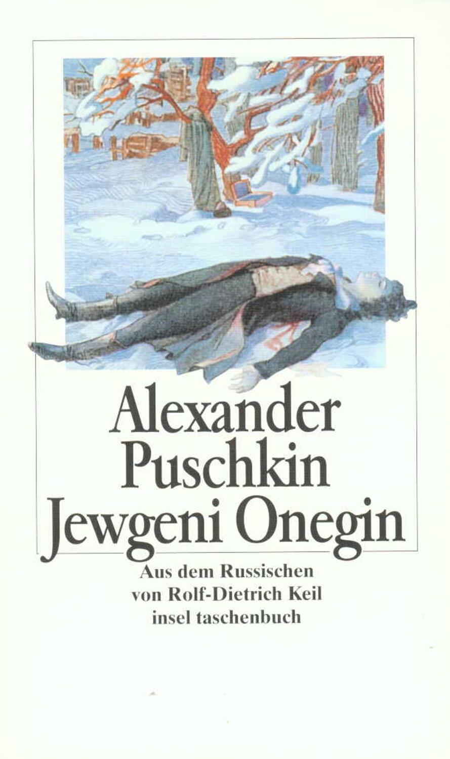 Cover: 9783458342243 | Jewgeni Onegin | Roman in Versen | Alexander S. Puschkin | Taschenbuch