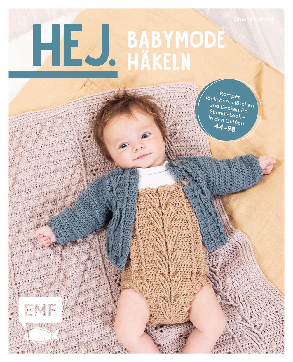 Cover: 9783745915587 | Hej. Babymode häkeln | Simone Conrad | Taschenbuch | Deutsch | 2023