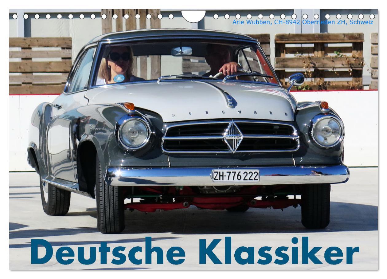 Cover: 9783435067572 | Deutsche Klassiker (Wandkalender 2025 DIN A4 quer), CALVENDO...