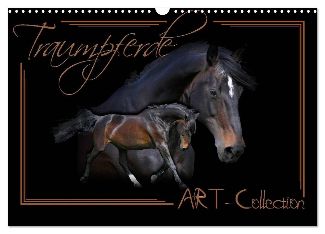 Cover: 9783435698431 | Traumpferde-ART-Collection (Wandkalender 2025 DIN A3 quer),...