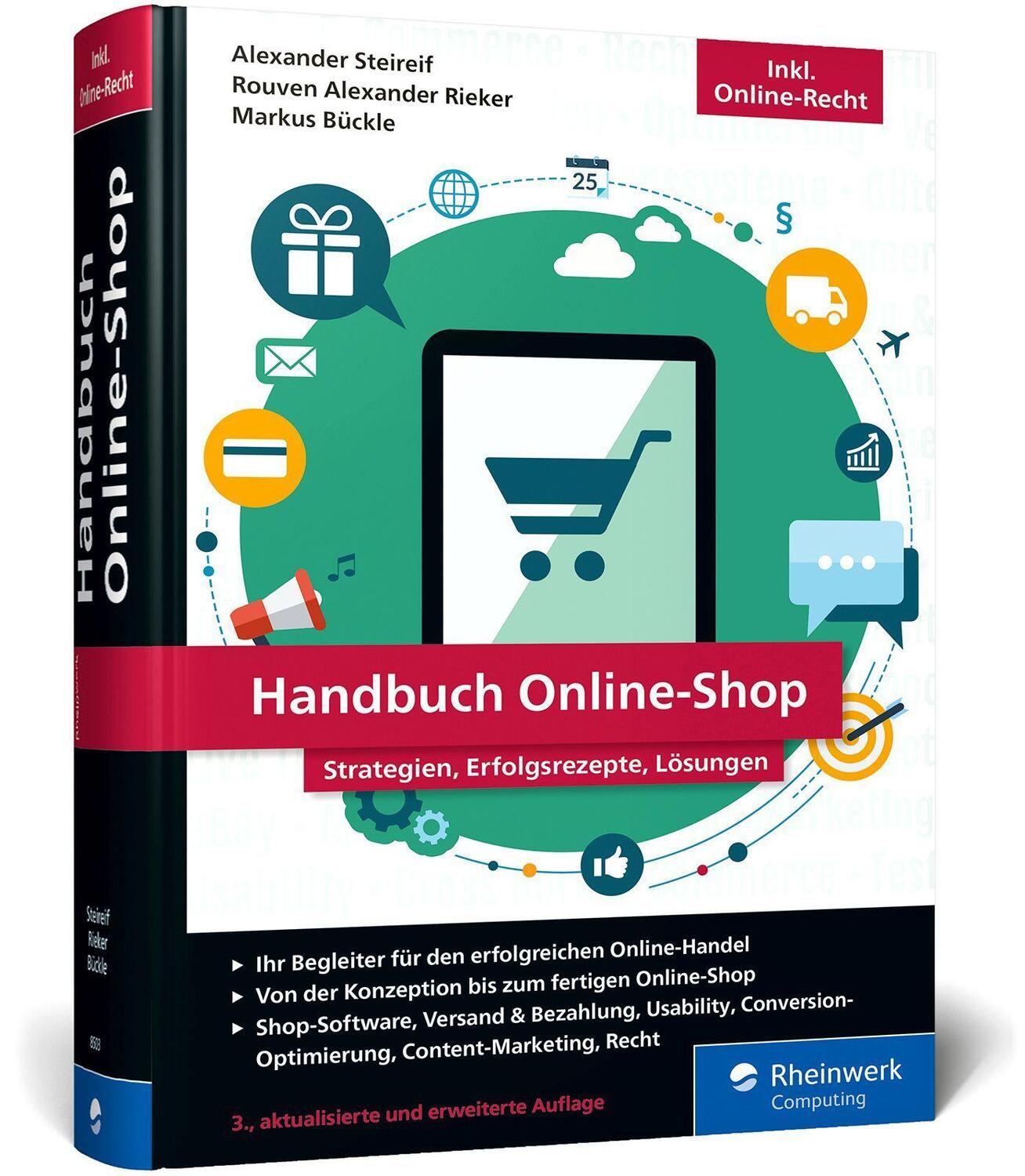 Cover: 9783836285032 | Handbuch Online-Shop | Alexander Steireif (u. a.) | Buch | Deutsch