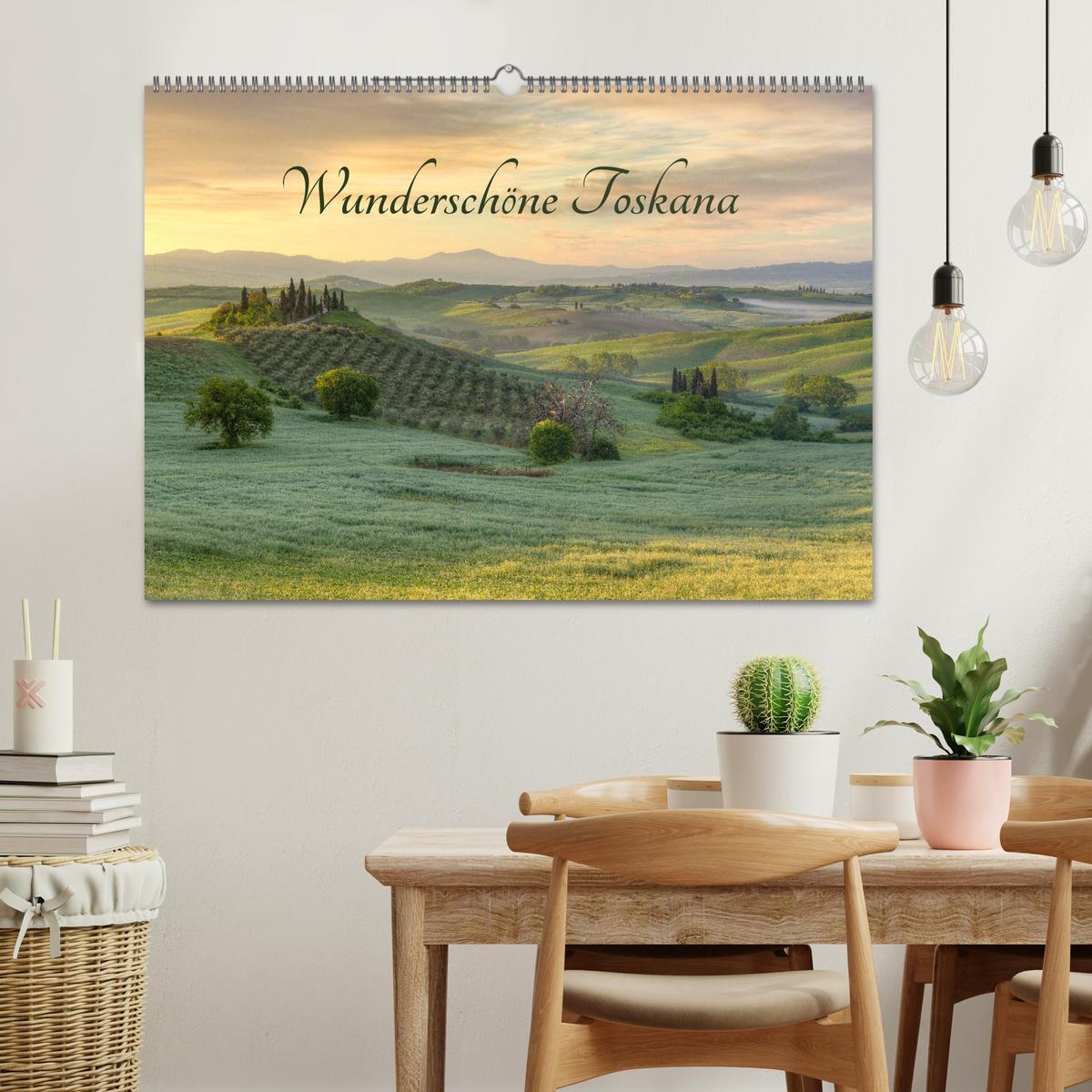 Bild: 9783435127900 | Wunderschöne Toskana (Wandkalender 2025 DIN A2 quer), CALVENDO...