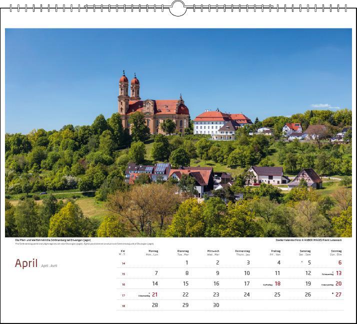 Bild: 9783861924180 | Schwäbische Alb 2025 | Kalender | Spiralbindung | XIII | Deutsch