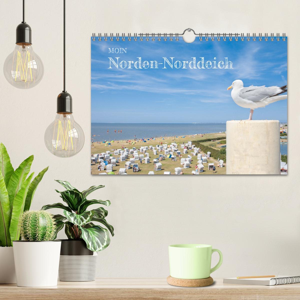 Bild: 9783435071913 | Moin Norden-Norddeich (Wandkalender 2025 DIN A4 quer), CALVENDO...