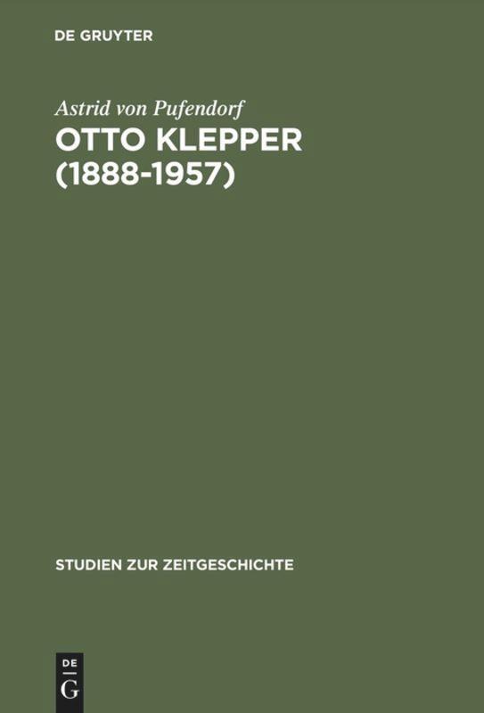 Cover: 9783486562415 | Otto Klepper (1888¿1957) | Deutscher Patriot und Weltbürger | Buch