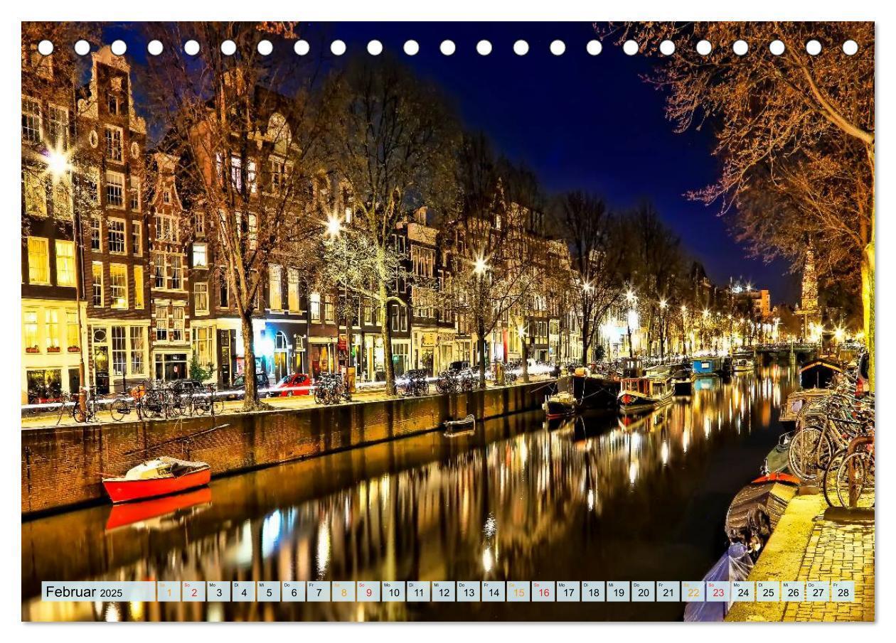 Bild: 9783435499489 | Amsterdam - Venedig des Nordens (Tischkalender 2025 DIN A5 quer),...