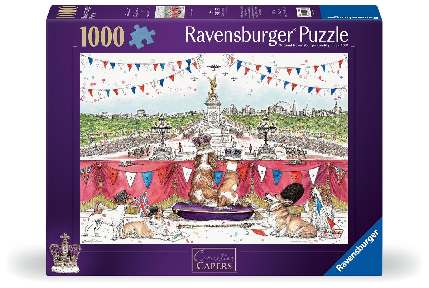 Cover: 4005555009863 | Ravensburger Puzzle 12000986 - Die Krönung - 1000 Teile Puzzle für...