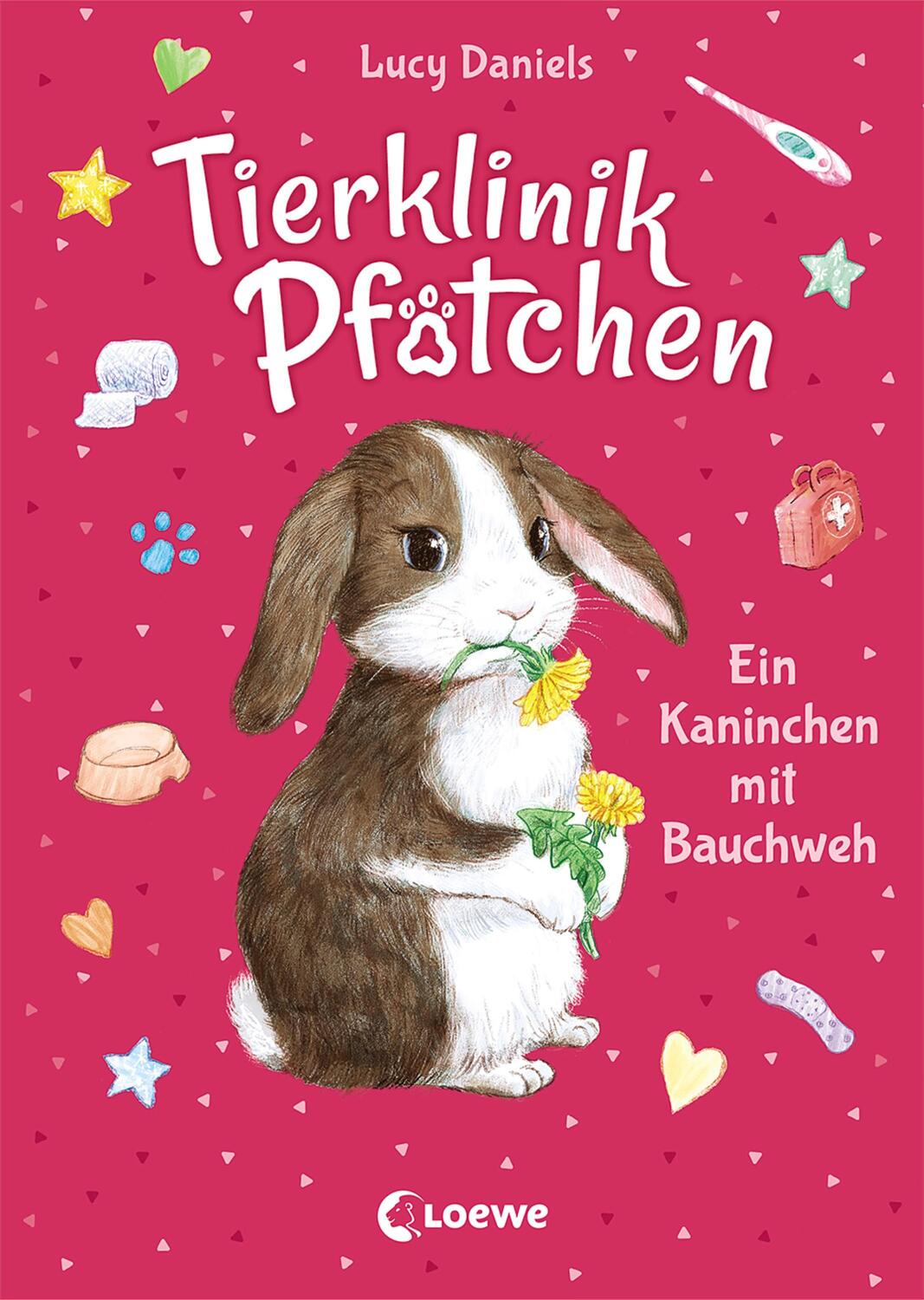 Cover: 9783743205444 | Tierklinik Pfötchen (Band 2) - Ein Kaninchen mit Bauchweh | Daniels