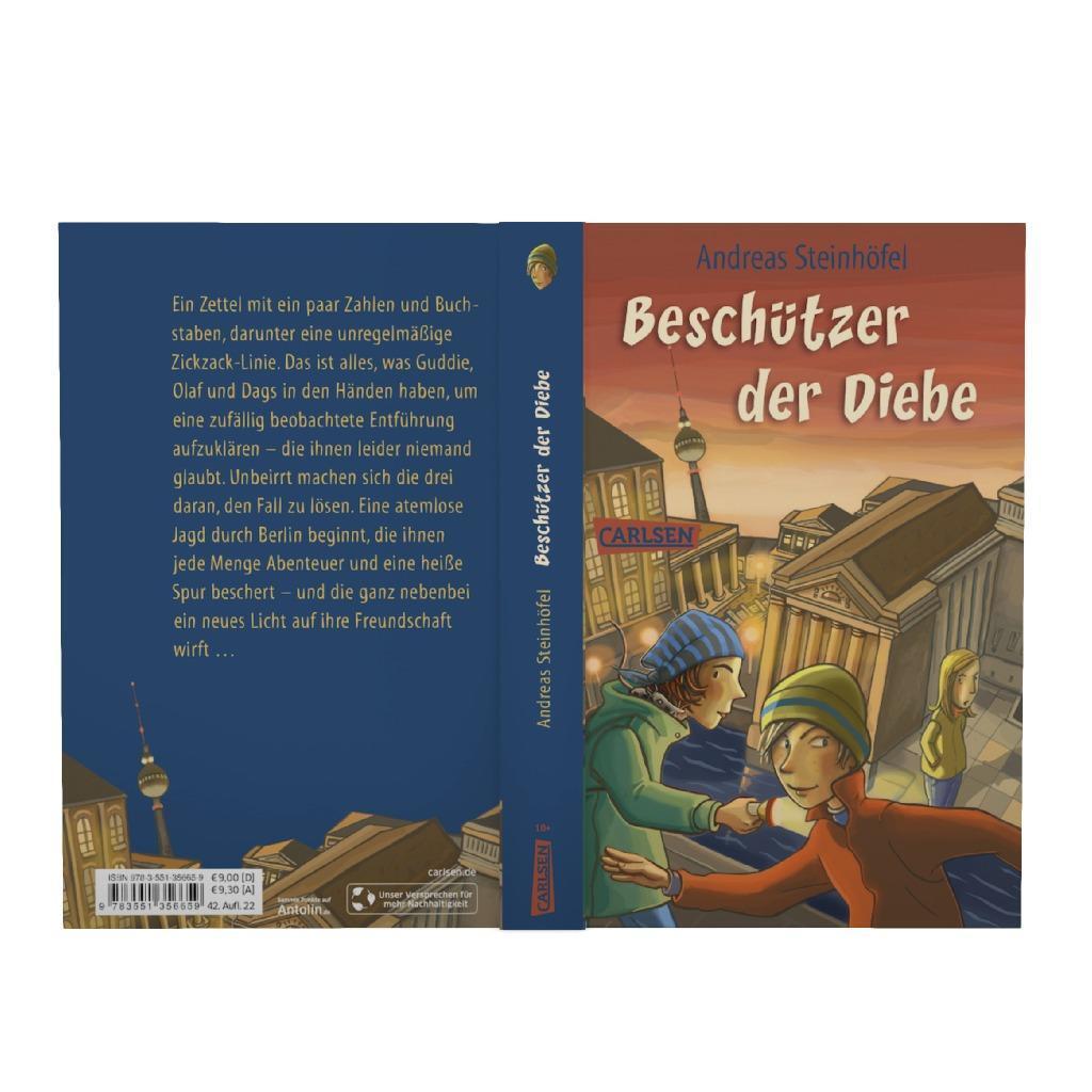 Bild: 9783551356659 | Beschützer der Diebe | Andreas Steinhöfel | Taschenbuch | Deutsch
