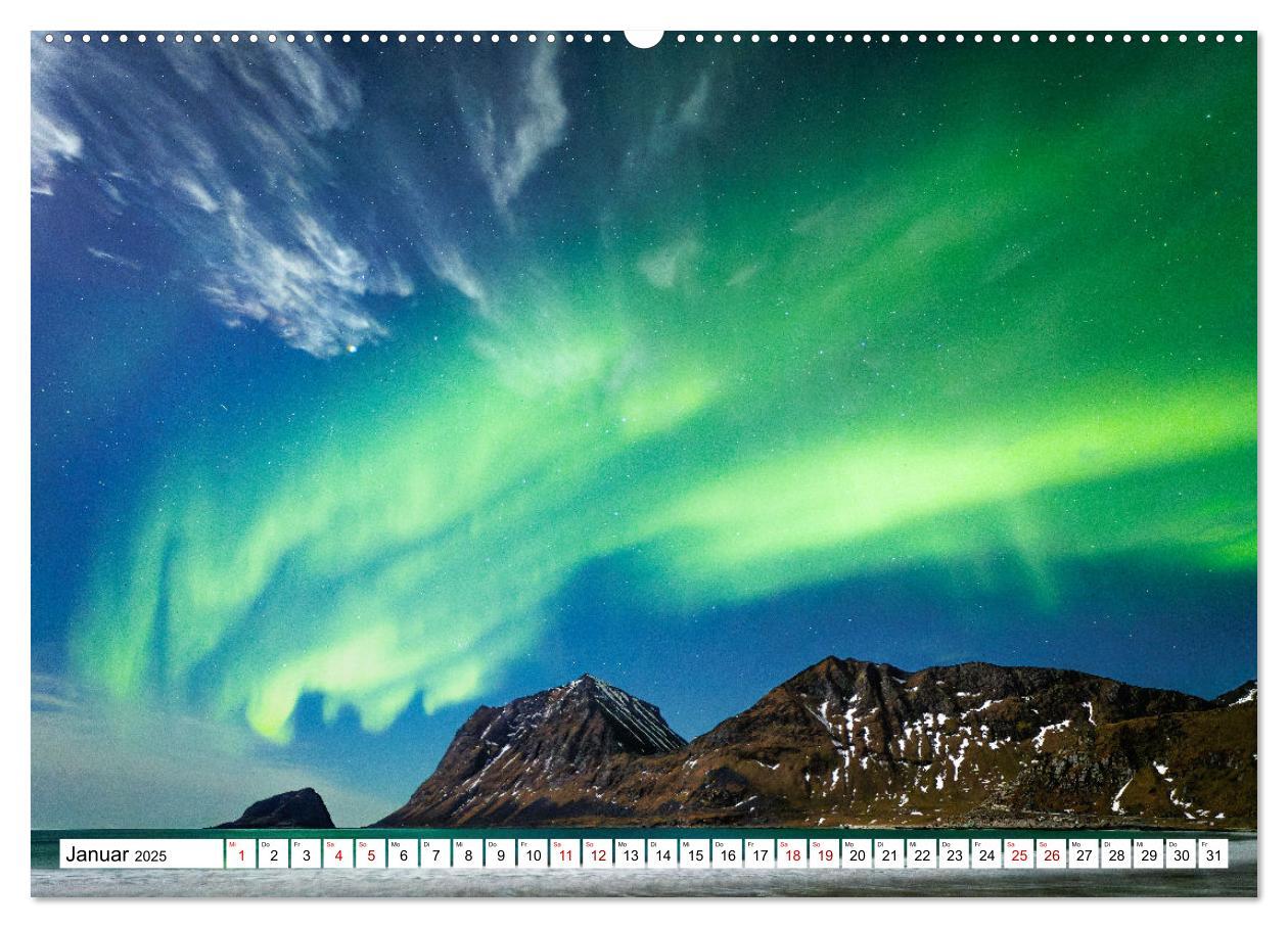 Bild: 9783383972249 | Licht des Nordens - LOFOTEN (hochwertiger Premium Wandkalender 2025...