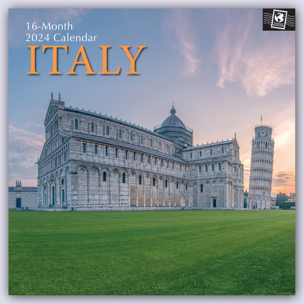 Cover: 9781804109137 | Italy - Italien 2024 - 16-Monatskalender | Ltd | Kalender | 14 S.