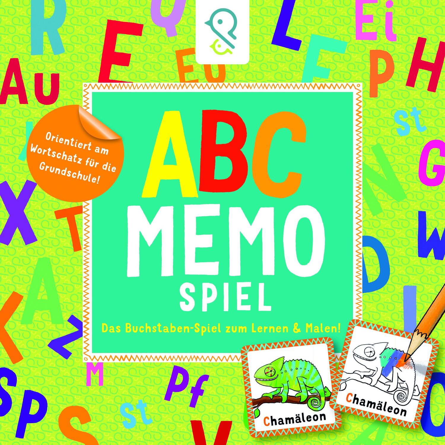Cover: 4280001344020 | ABC-Memo-Spiel | Das Buchstaben-Spiel zum Lernen &amp; Malen! | Gagel