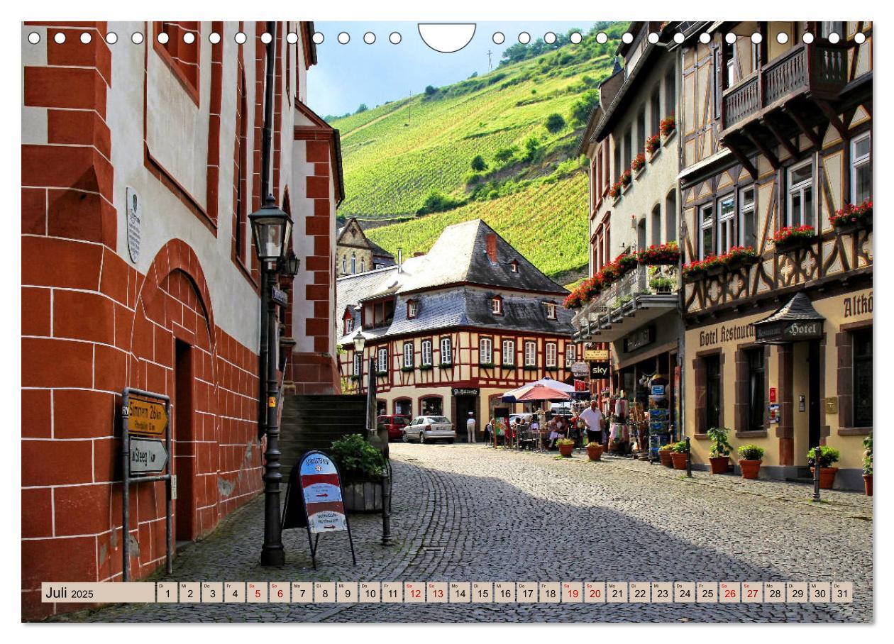 Bild: 9783435369713 | Bacharach - Sehenswerter Ort am Mittelrhein (Wandkalender 2025 DIN...