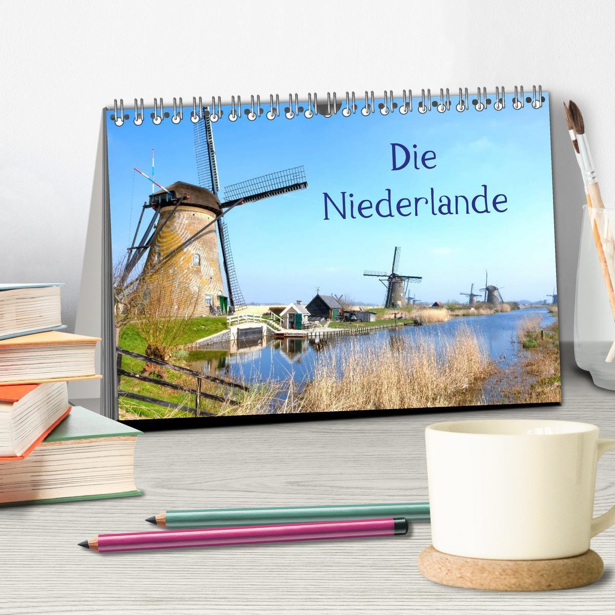 Bild: 9783435810055 | Die Niederlande (Tischkalender 2025 DIN A5 quer), CALVENDO...