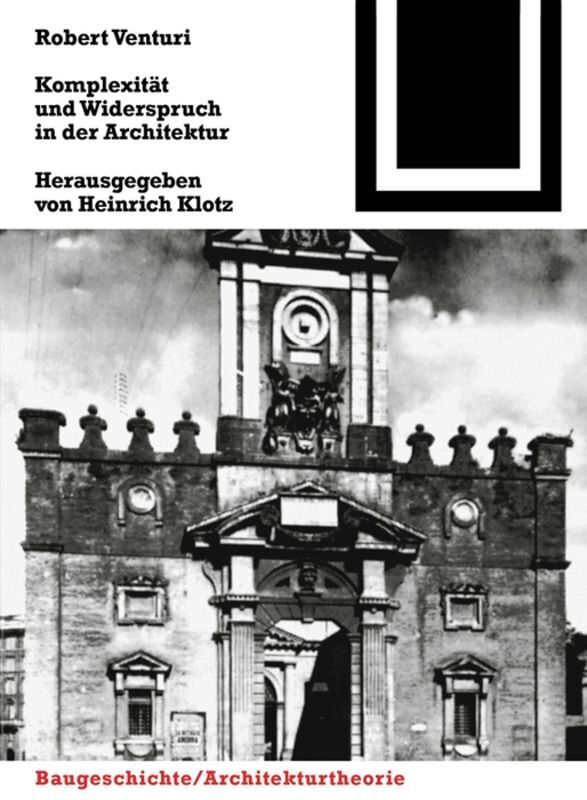 Cover: 9783764363598 | Komplexität und Widerspruch in der Architektur | Robert Venturi | Buch