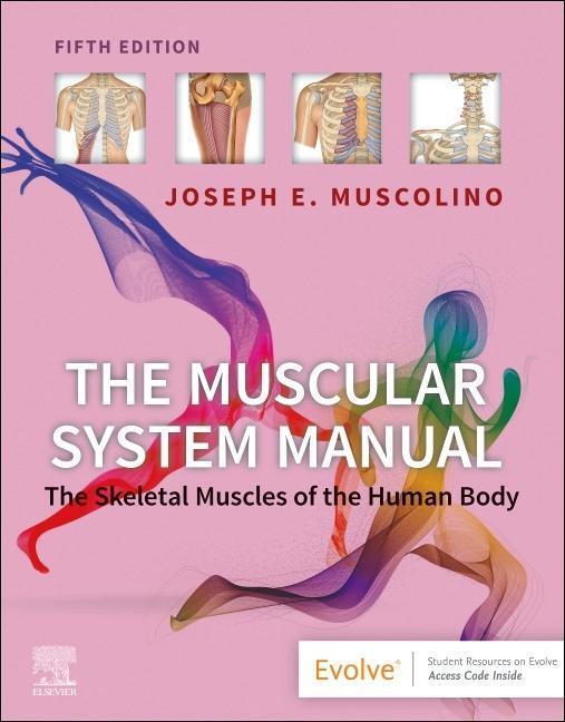 Cover: 9780323812757 | The Muscular System Manual: The Skeletal Muscles of the Human Body