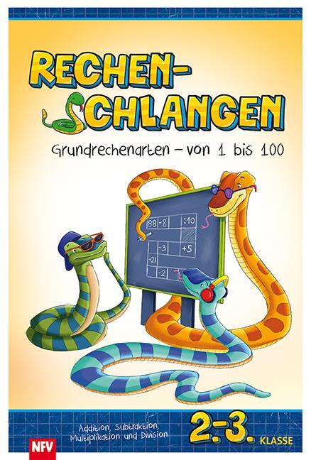 Cover: 9783849450236 | Rechenschlangen | Grundrechenarten von 1 bis 100 - 2.-3. Klasse | Buch