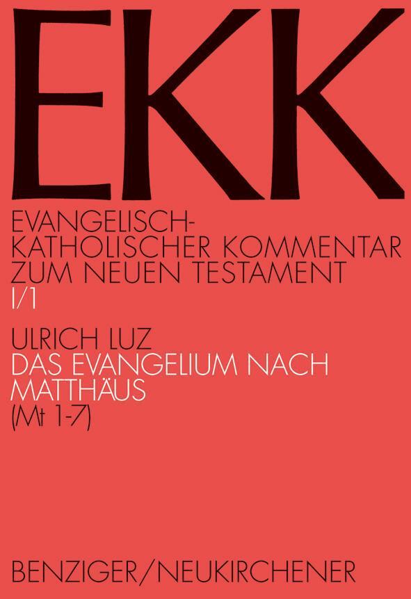 Cover: 9783788718299 | Das Evangelium nach Matthäus, EKK I/1 | (Mt 1-7) | Jürgen Roloff