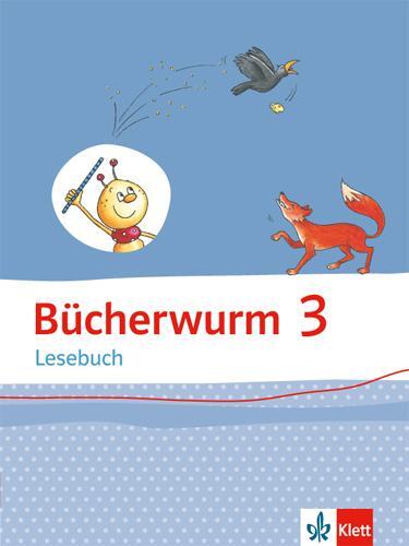 Cover: 9783123107368 | Bücherwurm Lesebuch 3. Schülerbuch mit Überhangfolie Klasse 3 | Braun