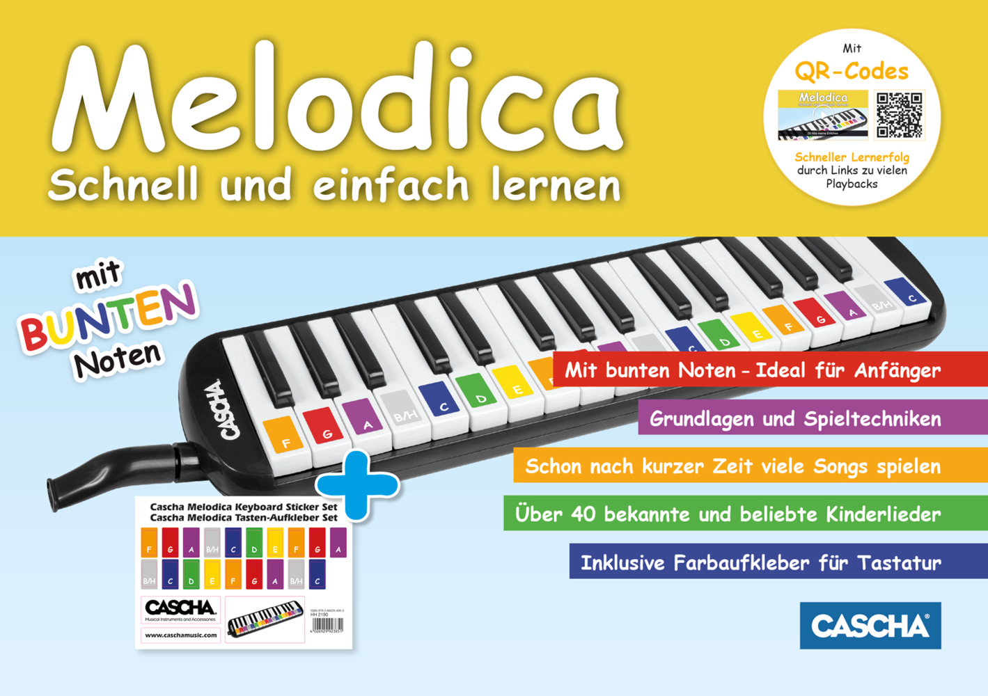 Cover: 9783866264960 | Melodica - Schnell und einfach lernen, m. Audio-CD | 2019