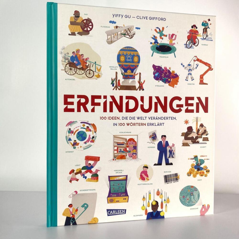 Bild: 9783551252197 | Erfindungen | Clive Gifford | Buch | 112 S. | Deutsch | 2022 | Carlsen