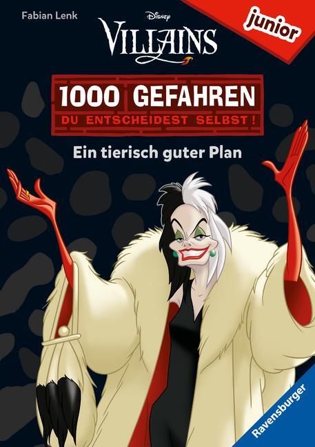 Cover: 9783473496983 | 1000 Gefahren junior - Disney Villains: Ein tierisch guter Plan | Lenk