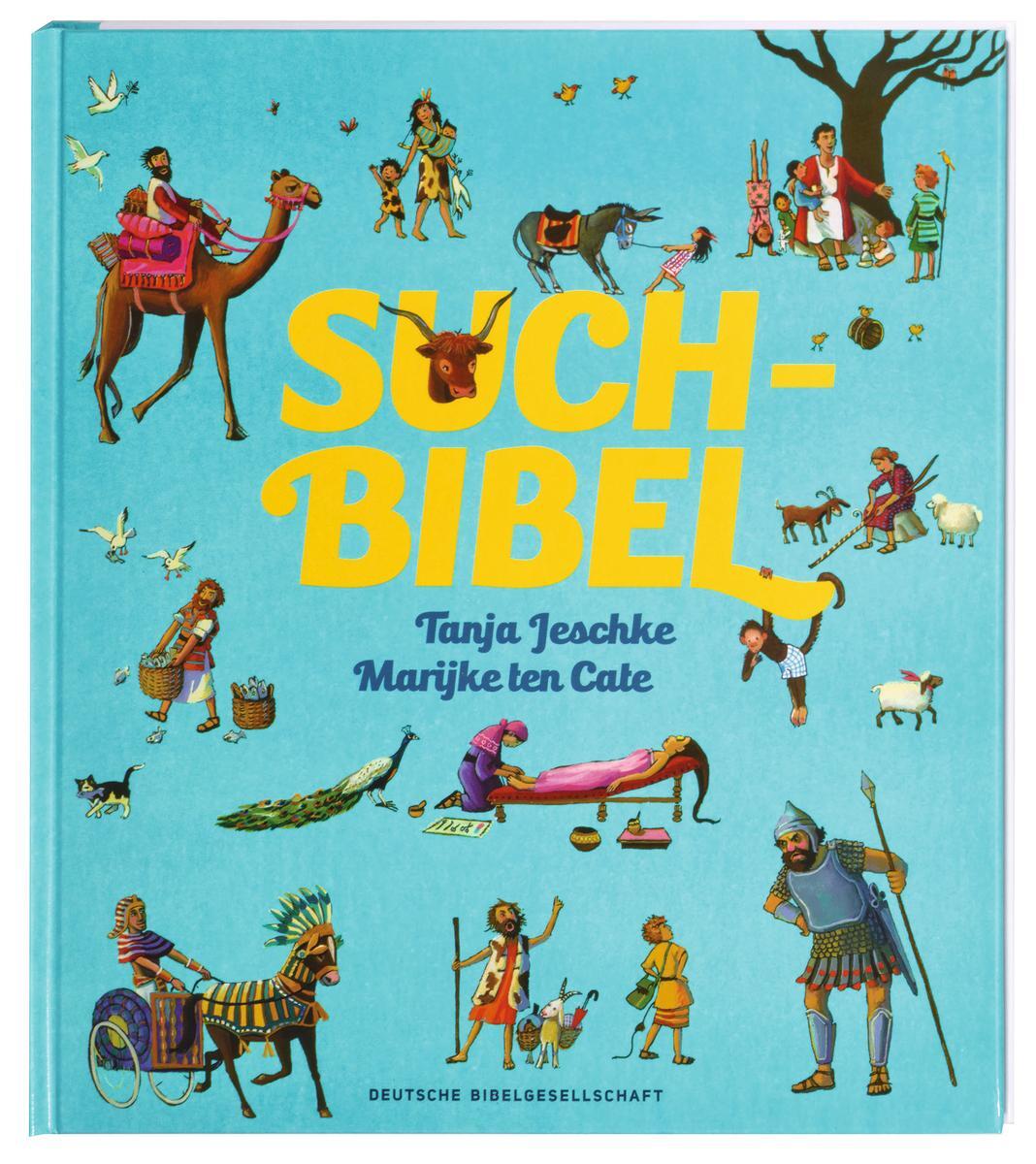 Cover: 9783438042064 | Such-Bibel. Großformatiges Wimmelbuch für Kinder ab 4 Jahren. | Cate