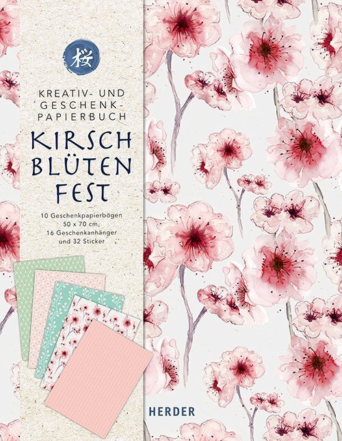 Cover: 4040808388197 | Kreativ- und Geschenkpapierbuch Kirschblütenfest | Taschenbuch | 14 S.