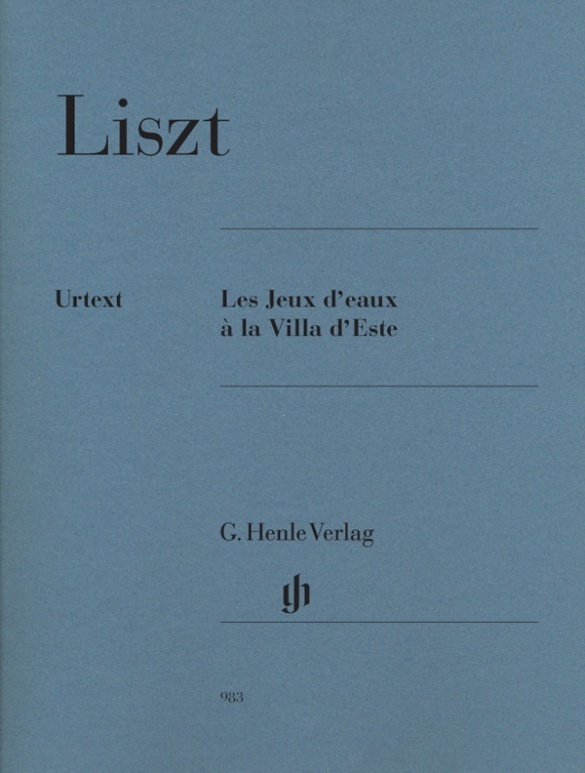 Cover: 9790201809830 | Liszt, Franz - Les Jeux d'eaux à la Villa d'Este | Ernst Herttrich