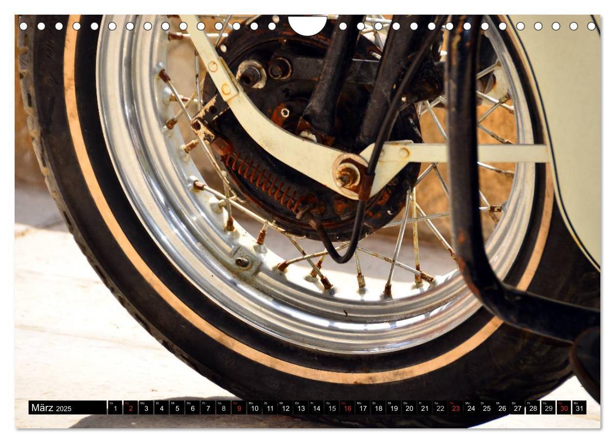 Bild: 9783435646777 | Harley Davidson WLA 750 (Wandkalender 2025 DIN A4 quer), CALVENDO...