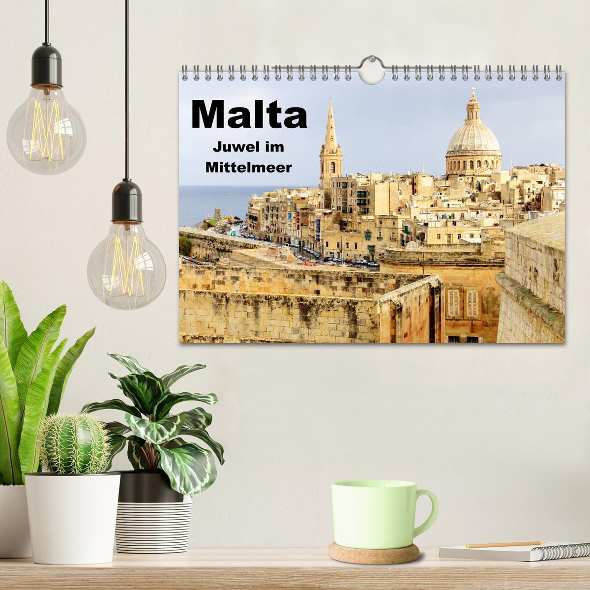 Bild: 9783435618910 | Malta - Juwel im Mittelmeer (Wandkalender 2025 DIN A4 quer),...