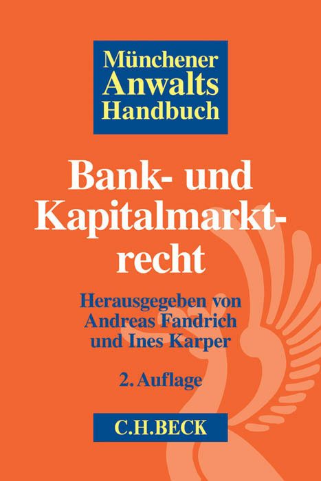Cover: 9783406684463 | Münchener Anwaltshandbuch Bank- und Kapitalmarktrecht | Buch | 2018
