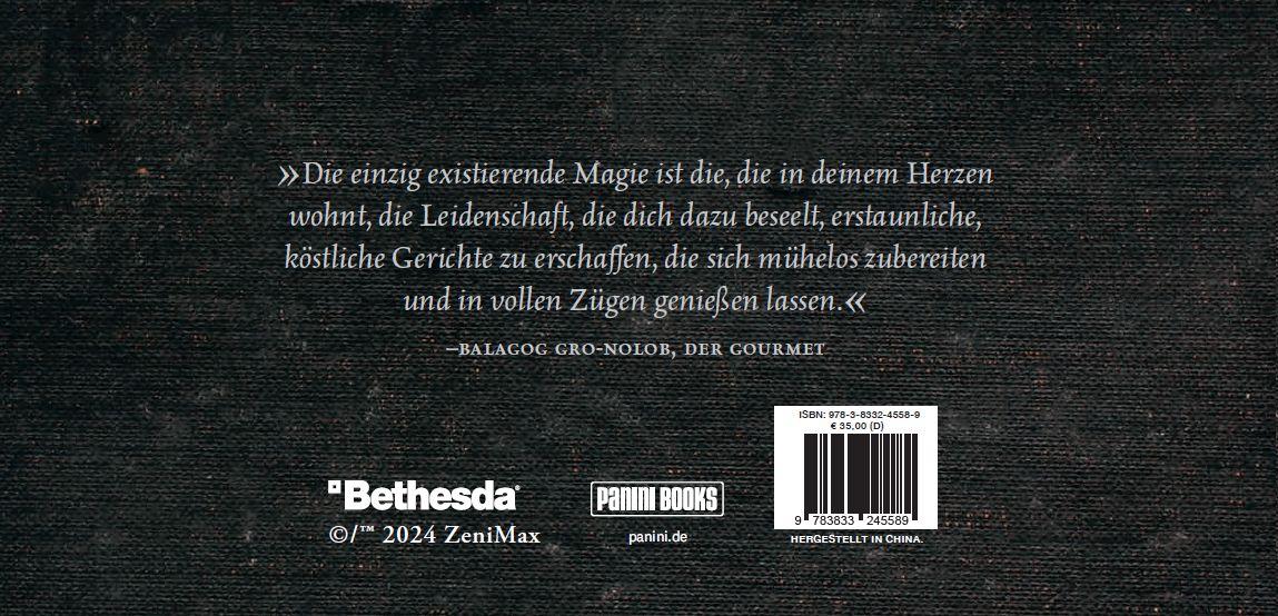 Bild: 9783833245589 | The Elder Scrolls: Das offizielle Kochbuch Band 2: Gerichte und...