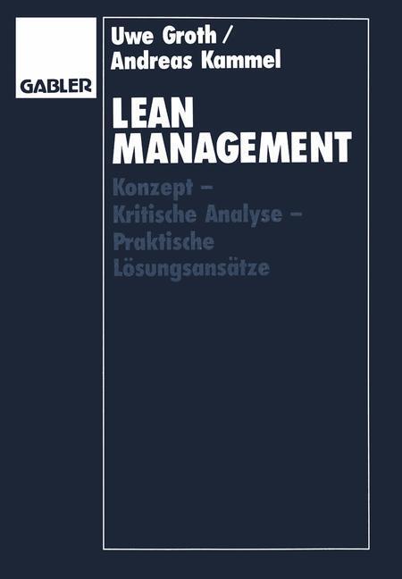Cover: 9783322907530 | Lean Management | Andreas Kammel | Taschenbuch | Paperback | Deutsch