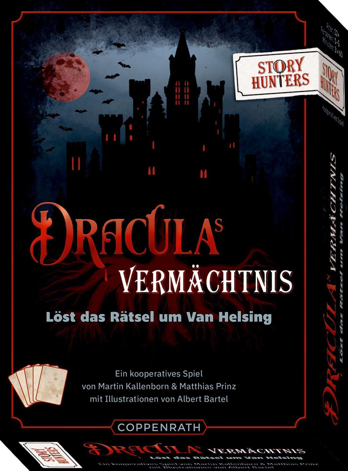 Cover: 4050003955520 | Draculas Vermächtnis | Löst das Rätsel um Van Helsing | Spiel | 8 S.