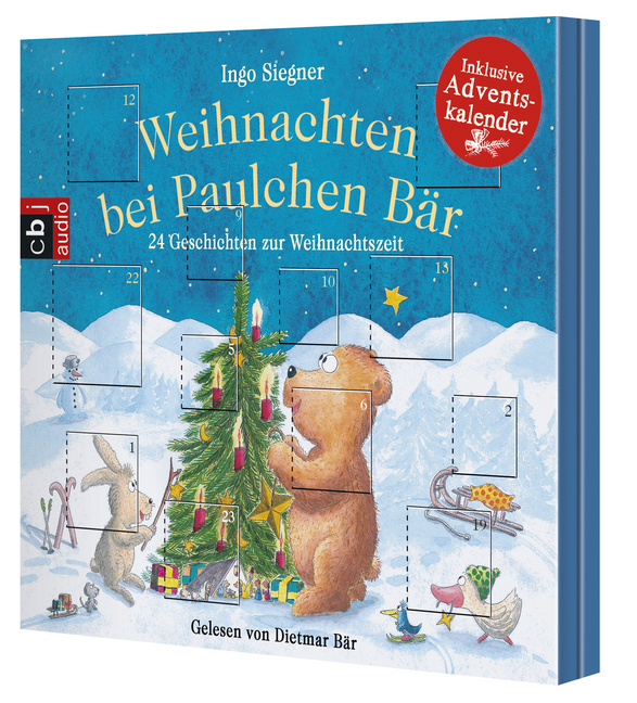 Bild: 9783837126860 | Weihnachten bei Paulchen Bär, 1 Audio-CD | Ingo Siegner | Audio-CD