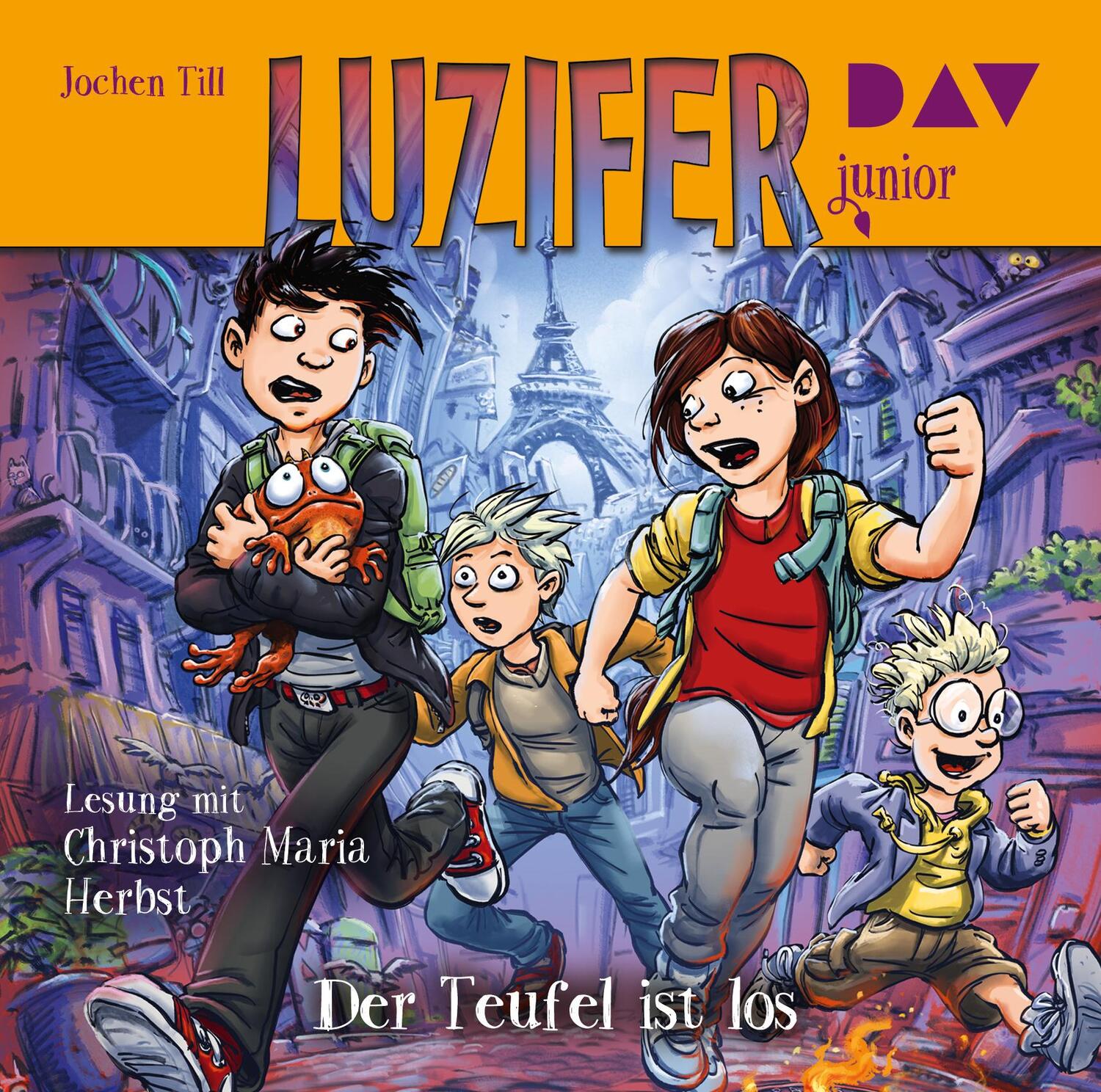 Cover: 9783742406590 | Luzifer junior - Teil 4: Der Teufel ist los | Jochen Till | Audio-CD