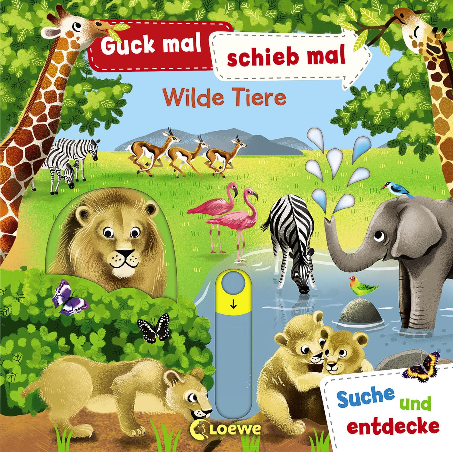 Cover: 9783743207783 | Guck mal, schieb mal! Suche und entdecke - Wilde Tiere | Buch | 10 S.