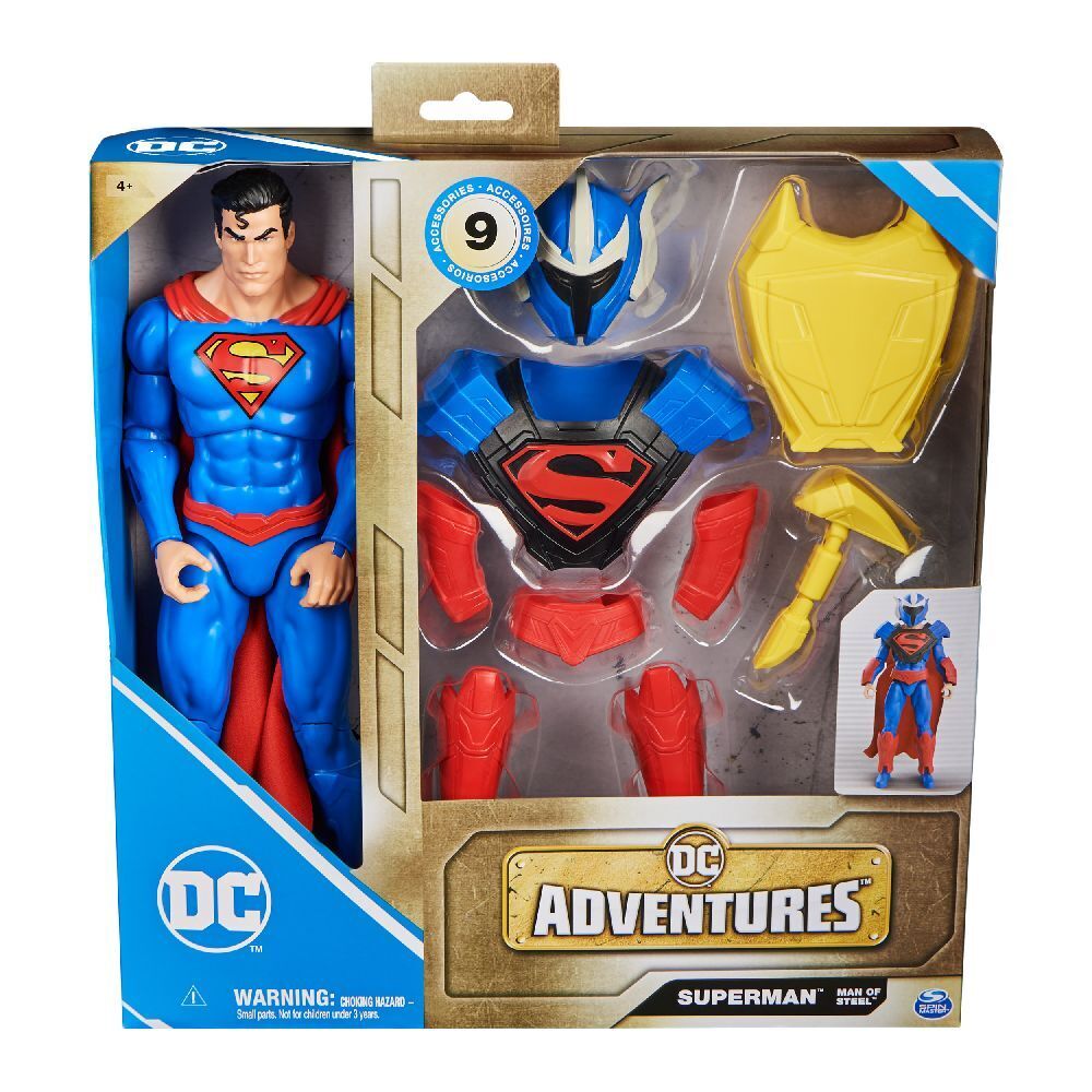 Cover: 778988494288 | DCU 30cm Superman Figur mit Clip-on | Stück | In Kartonage | 49428