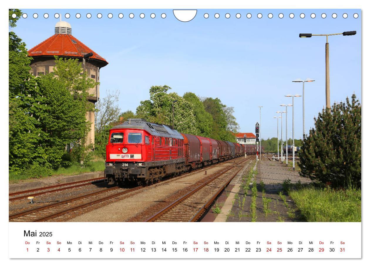 Bild: 9783435407941 | Unterwegs auf den Schienenwegen von Ostsachsen (Wandkalender 2025...