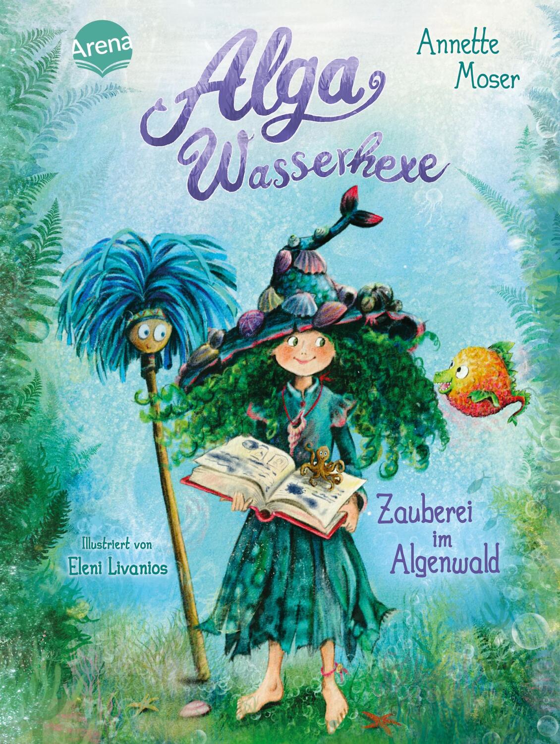 Cover: 9783401607214 | Alga Wasserhexe (1). Zauberei im Algenwald | Annette Moser | Buch