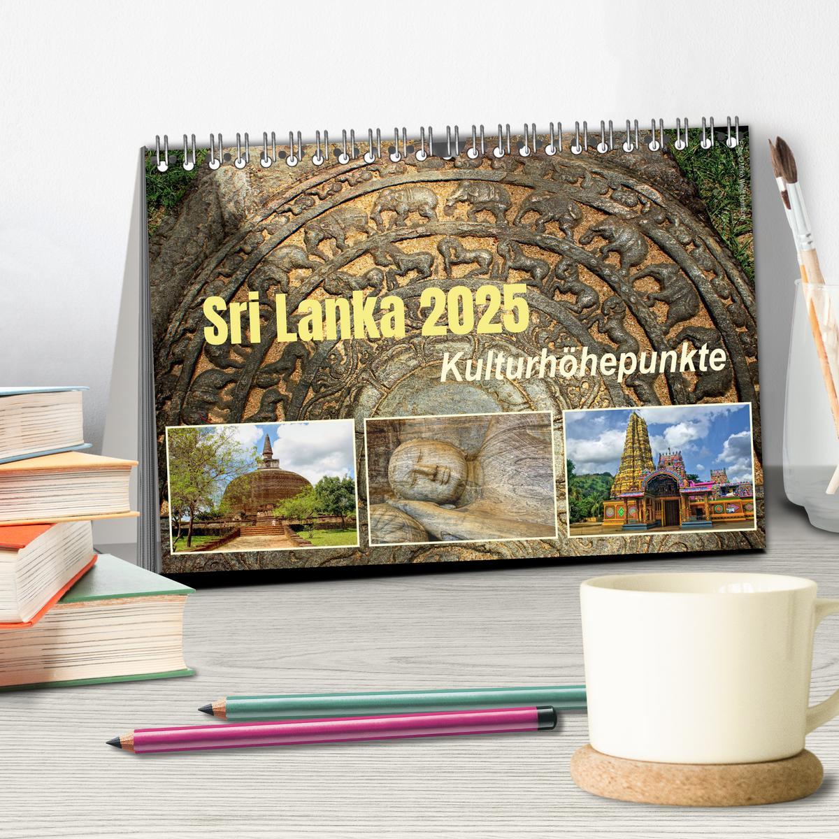 Bild: 9783435601943 | Sri Lanka 2025 Kulturhöhepunkte (Tischkalender 2025 DIN A5 quer),...