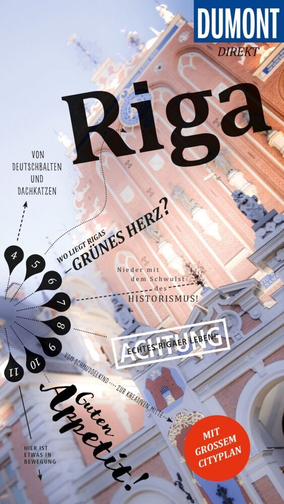 Cover: 9783616010359 | DuMont direkt Reiseführer Riga | Mit großem Cityplan | Jochen Könnecke