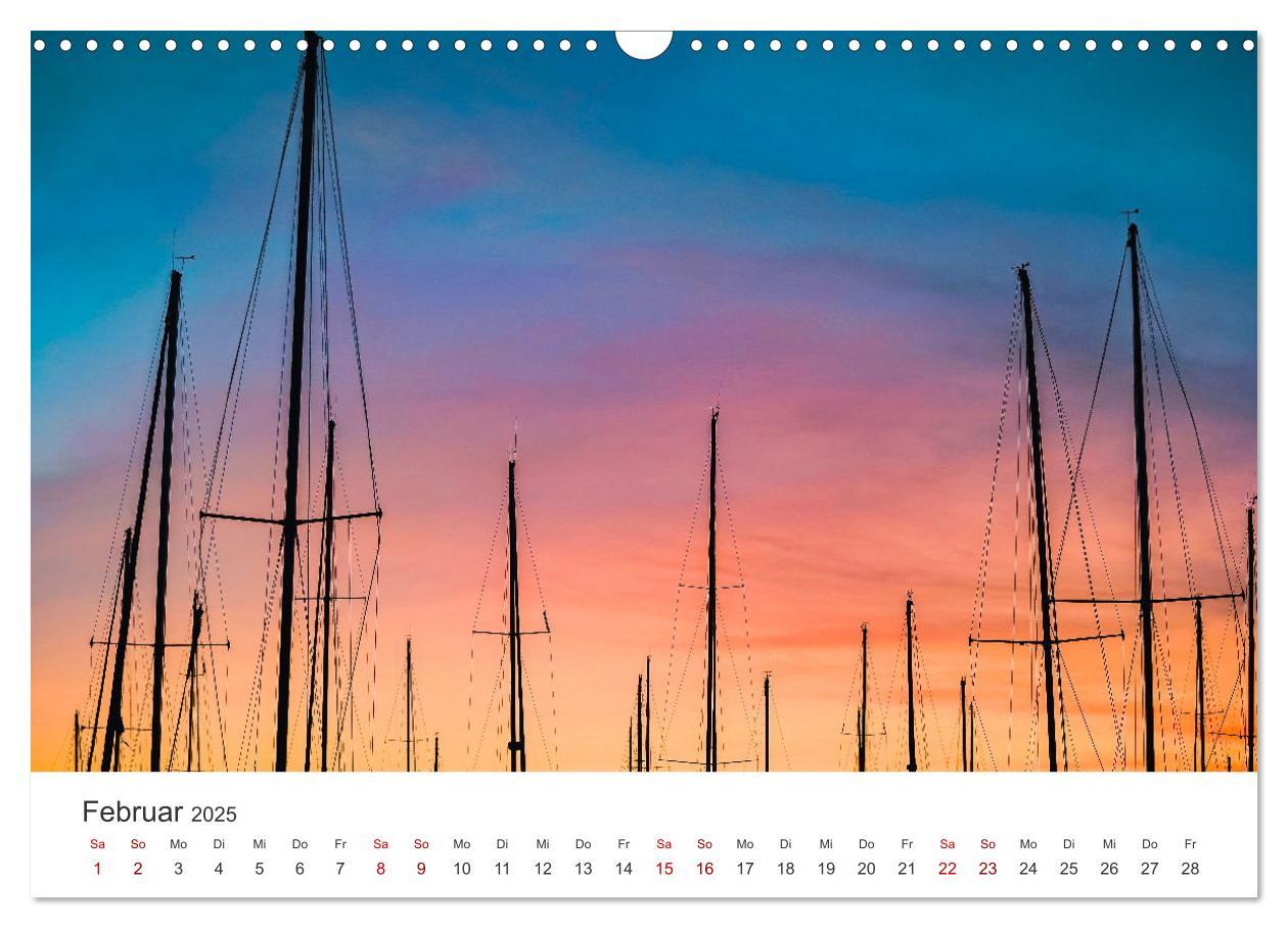 Bild: 9783435003402 | Segeln - Kurs aufs offene Meer. (Wandkalender 2025 DIN A3 quer),...