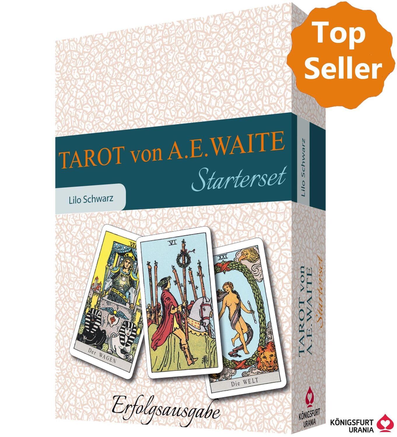 Cover: 9783868265484 | Tarot von A.E. Waite. Das Starterset | Set mit Buch und Karten | Buch
