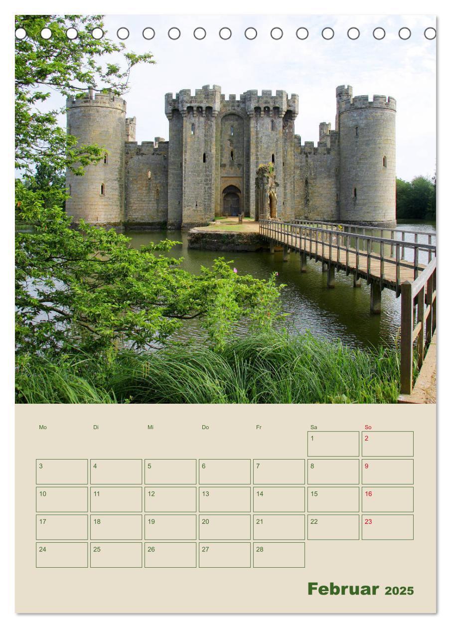 Bild: 9783435969562 | Schlösser und Gärten in England (Tischkalender 2025 DIN A5 hoch),...