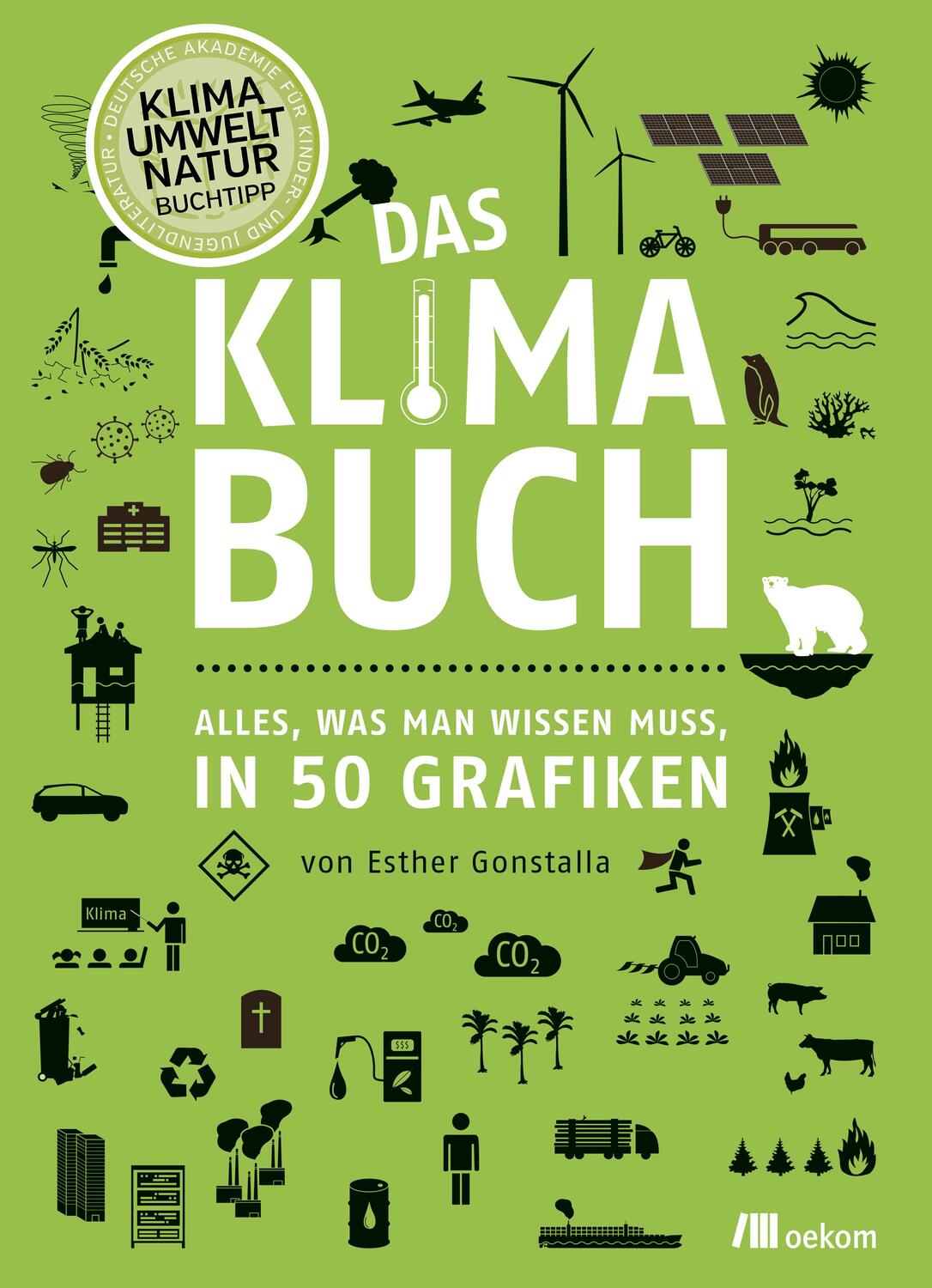 Cover: 9783987260285 | Das Klimabuch | Alles, was man wissen muss, in 50 Grafiken | Gonstalla