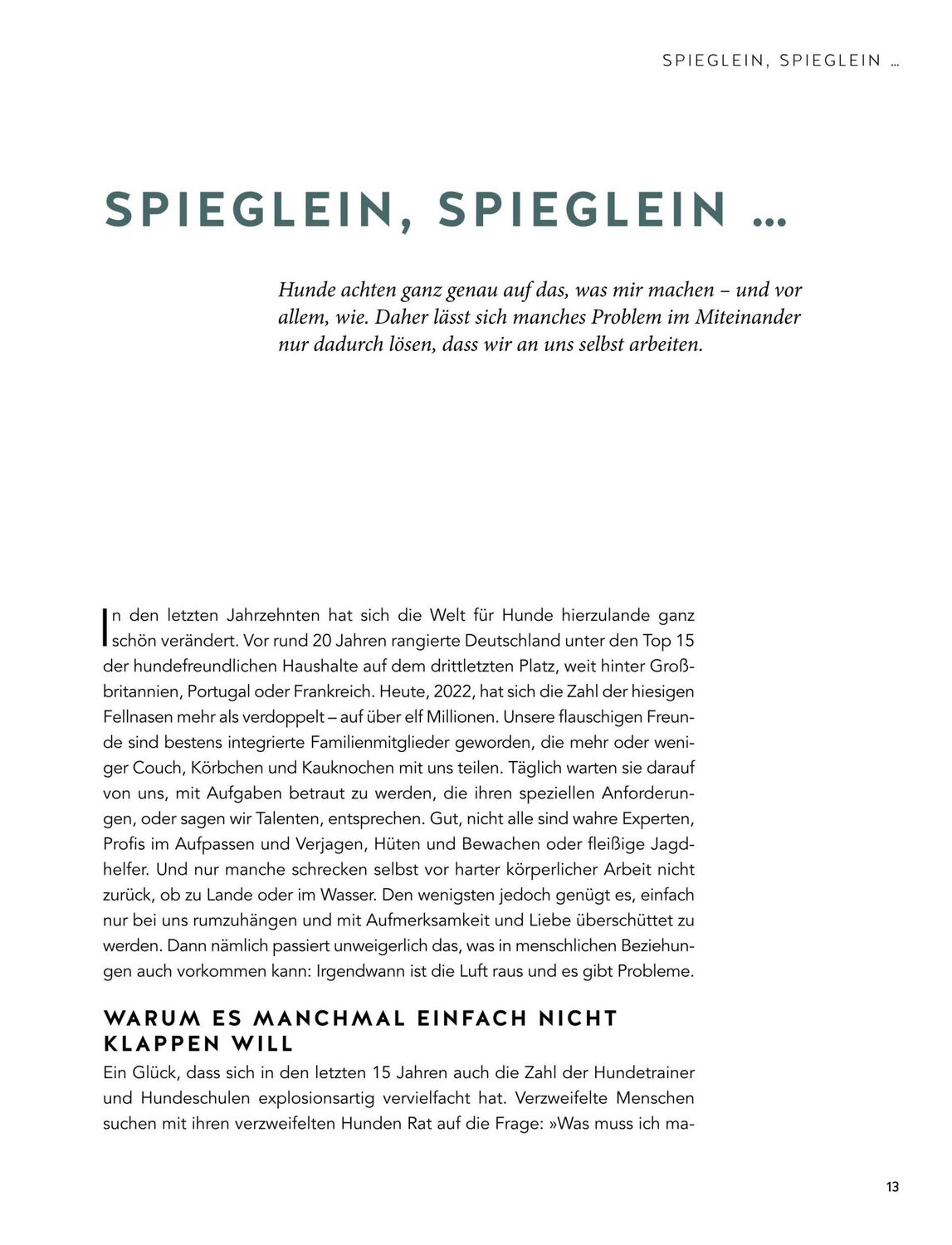 Bild: 9783833881756 | Das Geheimnis der Spiegelung | So werden Mensch und Hund echte Partner