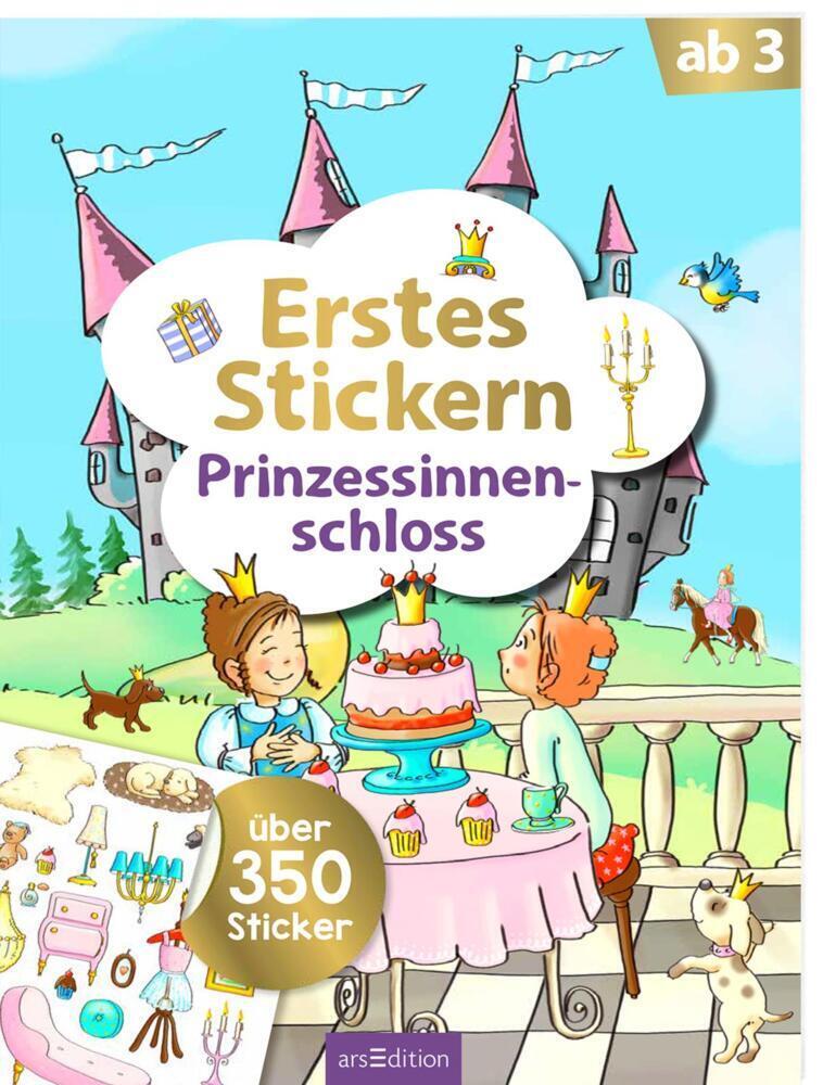 Cover: 9783845842547 | Erstes Stickern - Prinzessinnenschloss | Über 350 Sticker | Theissen
